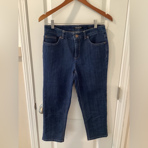 Jones New York Signature Lexington Capri Jeans - Picture 1 of 4